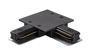 Jazzway PTR/R CL-BL Коннектор чёрный L-обр. (встраиваемый) .5031852