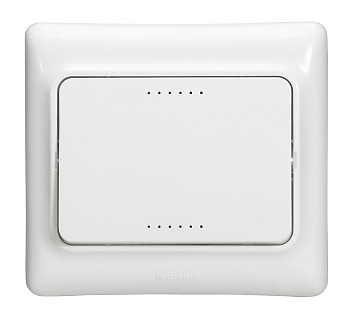 Legrand Kaptika Белый Выключатель 1-клавишный с/п 782101
