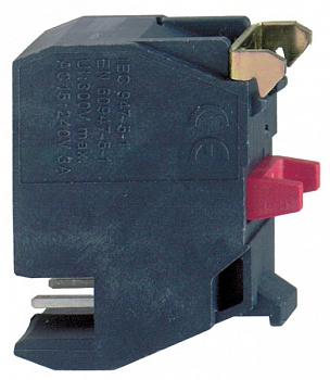 SE XB5 Блок контакт для втычного разъема 1НЗ ZBE1024