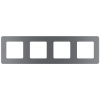 Legrand INSPIRIA Дымчатый Рамка - 4 поста 673967