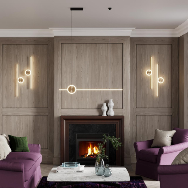 Odeon Light 6601/18WL HIGHTECH ODL23 127 черный/античная бронза/металл Настенный св-к IP20 LED 18W 1080Лм 3000K STILO Купить Odeon Light 6601/18WL HIGHTECH ODL23 127 черный/античная бронза/металл Настенный св-к IP20 LED 18W 1080Лм 3000K STILO