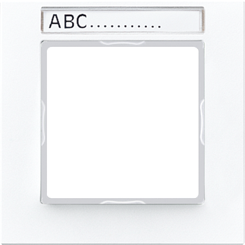 JUNG Рамка 1-кратная, белый AC581BFNAWW