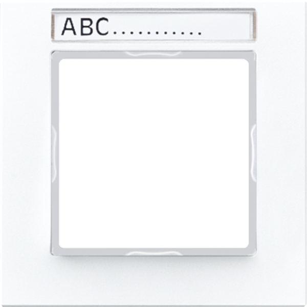 JUNG Рамка 1-кратная, белый AC581BFNAWW