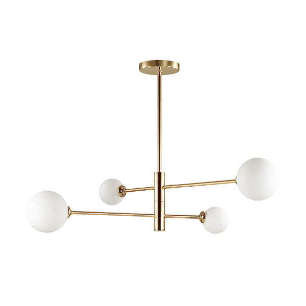 Купить Lumion 4418/4C LN19 069 золотой Люстра на штанге G9 4*40W 220V ESTELLE