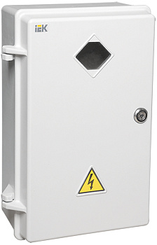 IEK KREPTA Корпус полиэстерный учетный ЩУ 1/1 УХЛ1 IP54 MKP50-N-01-54