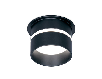 Ambrella Встраиваемый точечный светильник TN196 BK/S черный/песок GU5.3 D68*65