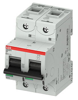 ABB Выключатель автоматический 2п. S802PV-SP10 2CCF019597R0001