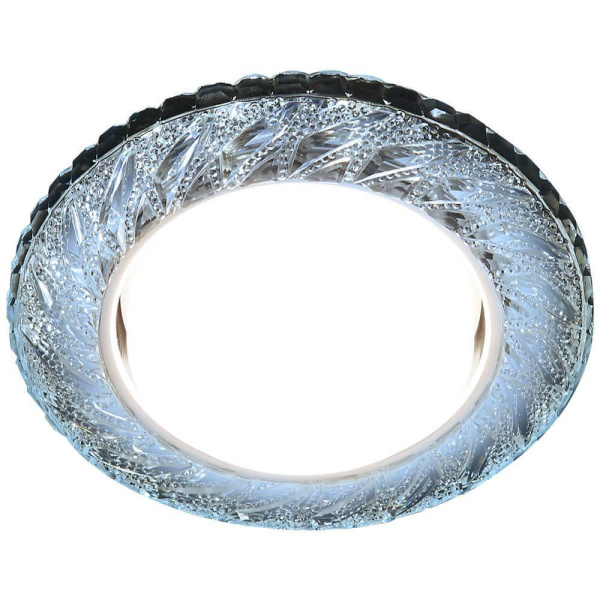 Ambrella Встраиваемый точечный светильник со светодиодной лентой G303 CL/CLD хром/прозрачный GX53+3W(LED COLD)