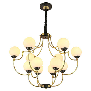 Lussole Комплект GRLSP-8305 (Светильник LSP-8305, Лампа светодиодная E27 12 шт.)