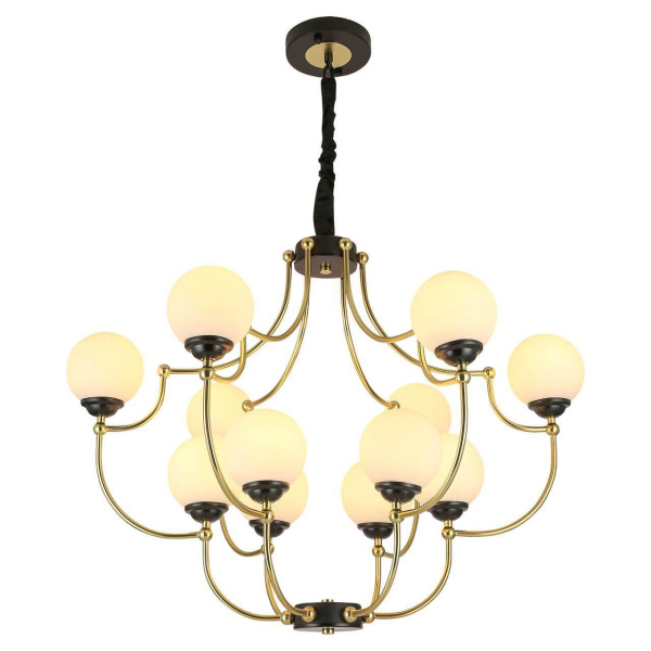 Lussole Комплект GRLSP-8305 (Светильник LSP-8305, Лампа светодиодная E27 12 шт.)