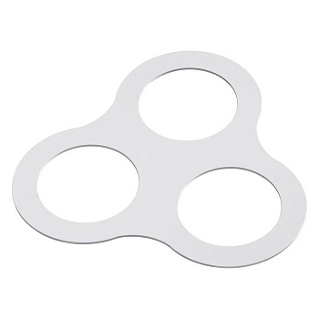 Novotech 357919 NT19 089  белый Рамка декоративная к артикулам 357585-357587, 357589, 357909-357910 METIS