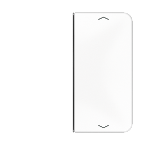 JUNG клавиша с символом для 2-клавишного пульта KNX, белая, для серии CD CD402TSAPWW