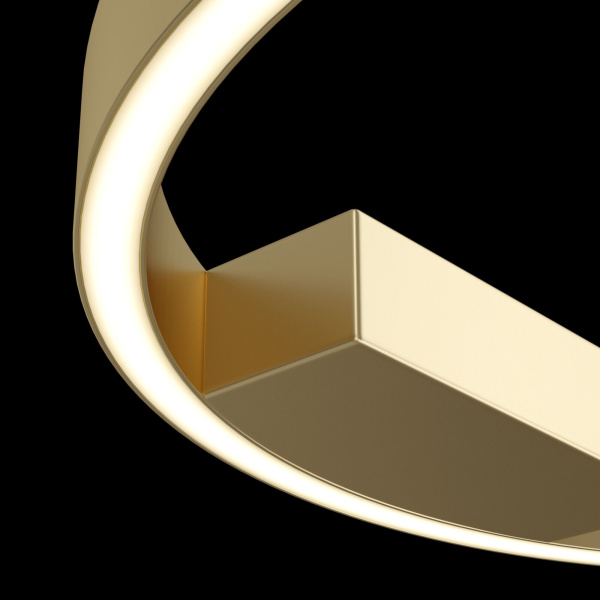 Купить Maytoni Technical Rim Латунь Потолочный светильник MOD058CL-L25BS4K