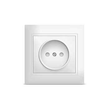 UNIVersal "Севиль" Розетка Бел б/з з/ш С0047