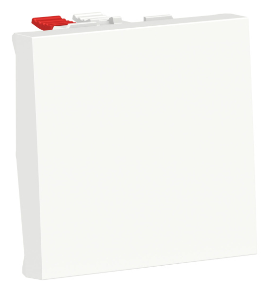 Купить SE Unica Modular Бел Переключатель 1-клавишный, сх. 6, 10 AX, 250В, 2 модуля NU320318