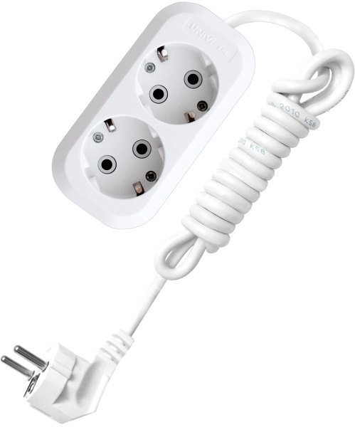 UNIVersal Е-302 Удлинитель 2мПВС 3*1 2гн. с/з 9631972