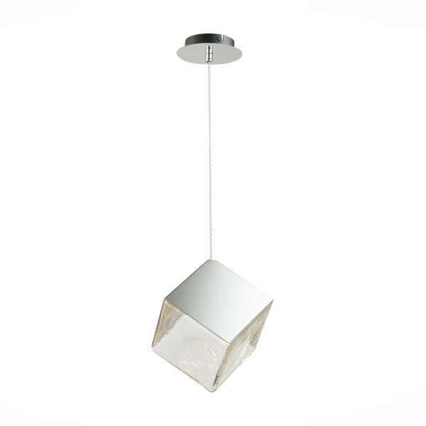 ST LUCE  SL1182.103.01 Подвес Хром/Прозрачный, Хром G9 1*5W ST LUCE  SL1182.103.01 Подвес Хром/Прозрачный, Хром G9 1*5W