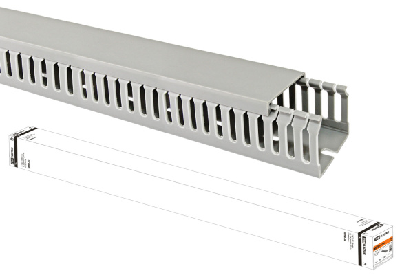 TDM Кабель-канал перфорированный 60х60 перфорация 6/8 (16 м) SQ0410-0006