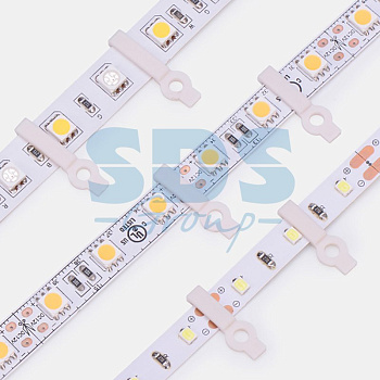 LAMPER Монтажная клипса для светодиодной ленты шириной 8 мм с влагозащитой 144-097