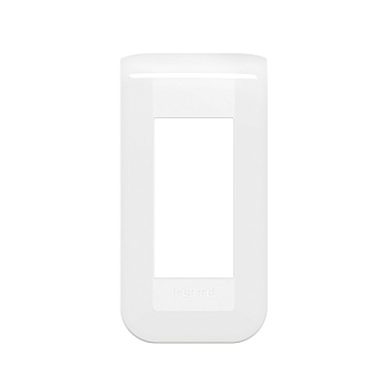 Legrand Mosaiс Рамка - Программа Mosaic - 1 модуль - белая 078801L