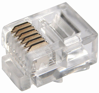 Джек телефонный 6P6C Rexant 05-1013