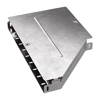 Промрукав Переходник левый с крышкой Стандарт 500х300х50 PR16.0694