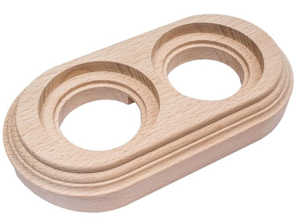 BIRONI Лизетта Бук Натурэль Рамка 2-ая на бревно 240мм BFC24-620-10