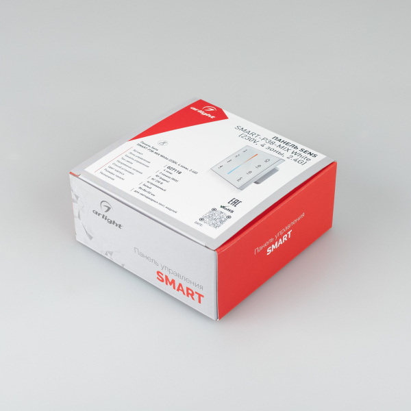 Купить Arlight Панель Sens SMART-P38-MIX White (230V, 4 зоны, 2.4G) (IP20 Пластик, 5 лет) 027118