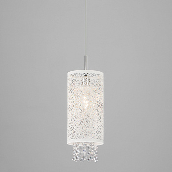 Eurosvet Подвесной светильник с хрусталем 1181/1 хром 00000065378