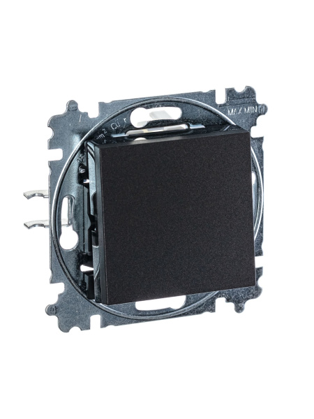 Купить ABB EPJ Levit антрацит / дымчатый чёрный Переключатель 1-клавишный 2CHH590645A6063