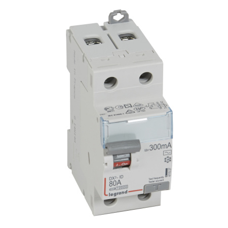 Legrand DX3 УЗО 2P 80А 300мА-AC 411527