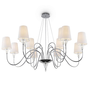 Maytoni Modern Florero Хром Люстра MOD078PL-12CH