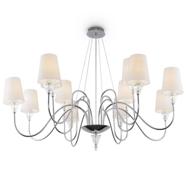 Maytoni Modern Florero Хром Люстра MOD078PL-12CH