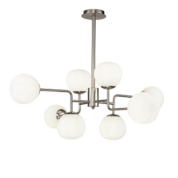 Maytoni Modern Erich Никель Подвесной светильник E14 40W MOD221-PL-08-N