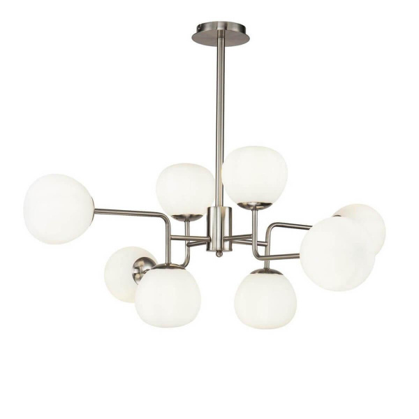 Maytoni Modern Erich Никель Подвесной светильник E14 40W MOD221-PL-08-N