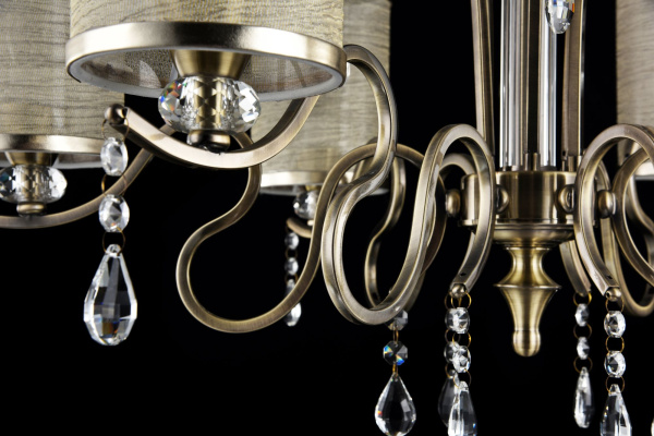 Купить Freya Classic Faust Бронза Антик Люстра E14 40W FR2300-PL-08-BZ