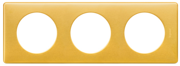 Legrand Celiane Латунь Рамка 3-я (2+2+2 мод) 068793