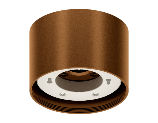 Ambrella Корпус светильника накладной C8117 SCF кофе песок D85*H60mm GX53