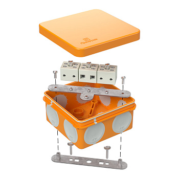 Промрукав Коробка огнестойкая для о/п двухкомпонентная 60-0210-FR6.0-6 Е15-Е120 80х80х40