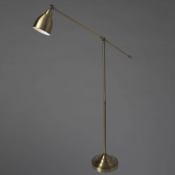 Arte Lamp Braccio Бронза Торшер 1x60W 1xE27 A2054PN-1AB Купить Arte Lamp Braccio Бронза Торшер 1x60W 1xE27 A2054PN-1AB