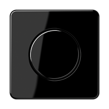 JUNG CD500 Черный Накладка роторного механизма CD1540SW