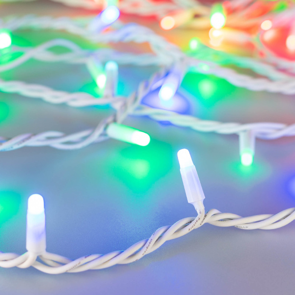 Arlight Светодиодная гирлянда ARD-STRING-PRO-10000-WHITE-100LED-MILK-LIVE RGB-DMX (24V, 10W) (Ardecoled, IP65) 031756