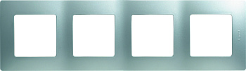 Legrand Etika Алюминий Рамка 4-ая 672554