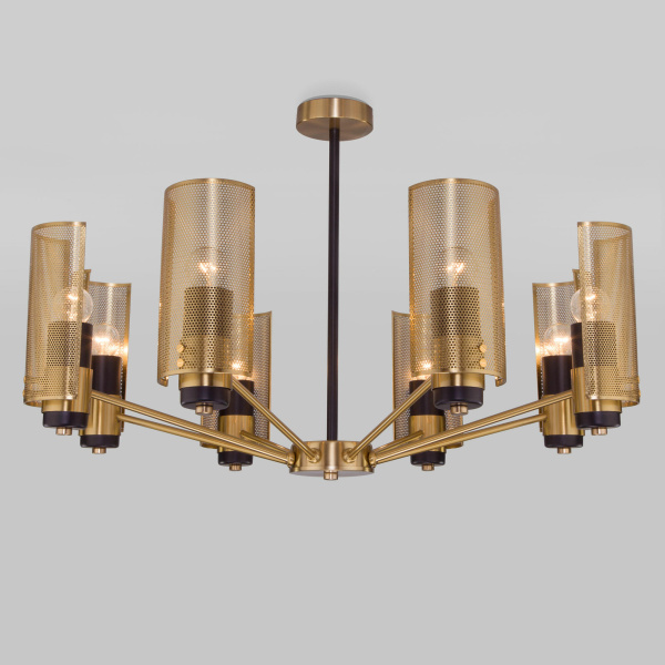 Eurosvet Люстра в стиле лофт 70139/8 латунь a057941