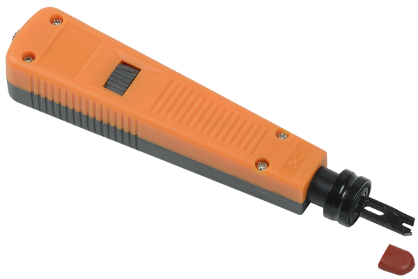 Купить IEK ITK Инструмент ударный для IDC Krone/110 оранжево-серый TI1-G110-P