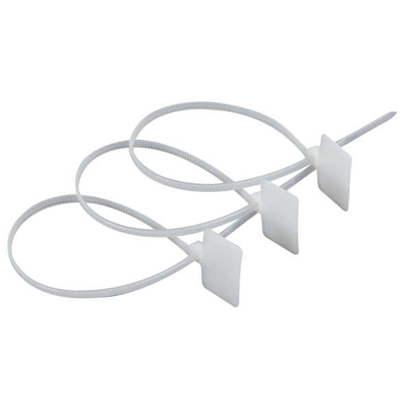 КЭАЗ Хомут с площадкой OptiKit CT-M-N-3,0х150-белый(100шт)