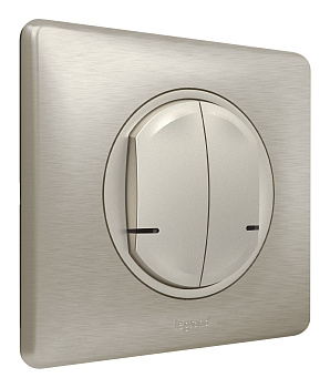 Legrand NETATMO Celiane Титан Выключатель 2-клавишный беспроводной 067774