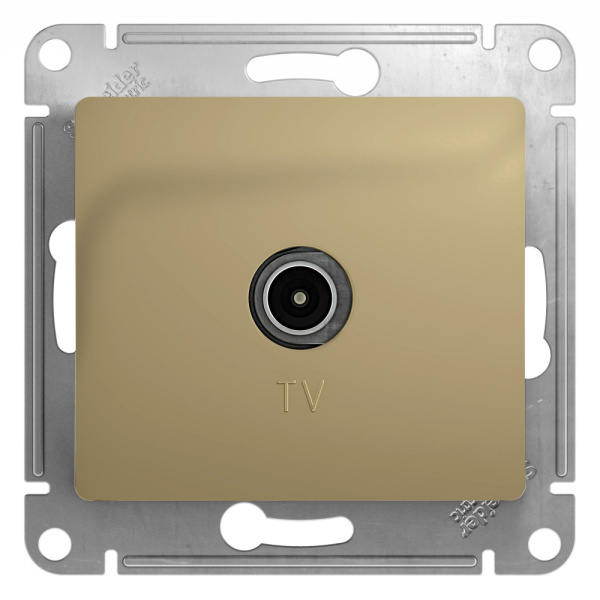 Systeme Electric Glossa Титан Розетка TV коннектор