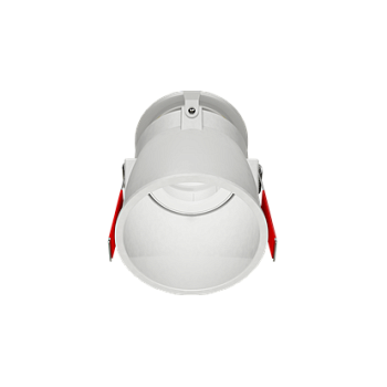 Varton Рамка для модульного светильника FLEX 50 05 круглая встраиваемая утопленная 95х70мм RAL 9010 поворотная V1-R0-00435-10009-2000000