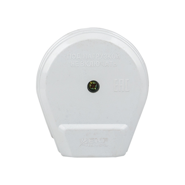 Купить EKF PROxima Вилка для разъема РШ-ВШ 32А 250В 2P+PE пластиковая бел.